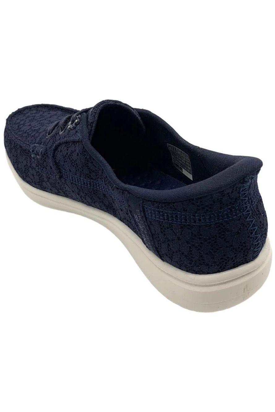 Skechers Slip-ins On-the-GO Flex Radiant Boat Shoes Leilani Navy - Medium - Picture 3 of 3